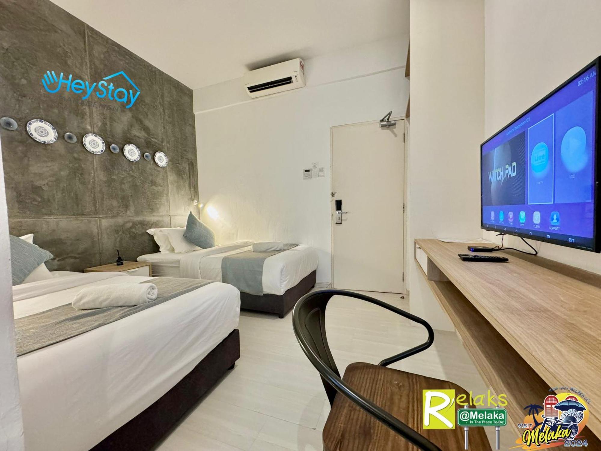 Modern Cave Guest House Walking Distance 5Mins To Jonker Malacca Exterior foto